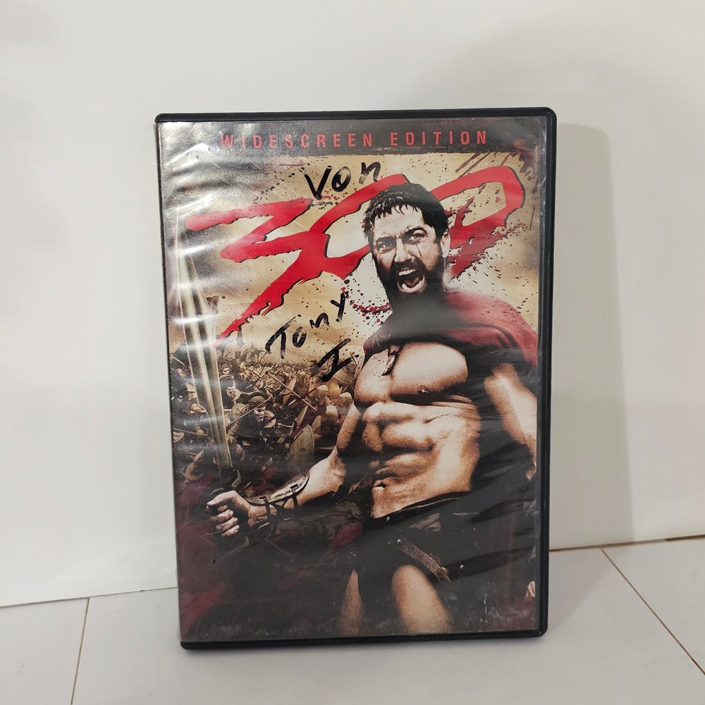 300 DVD Widescreen Edition 2007 Gerard Butler Frank Miller Action Movie 73662